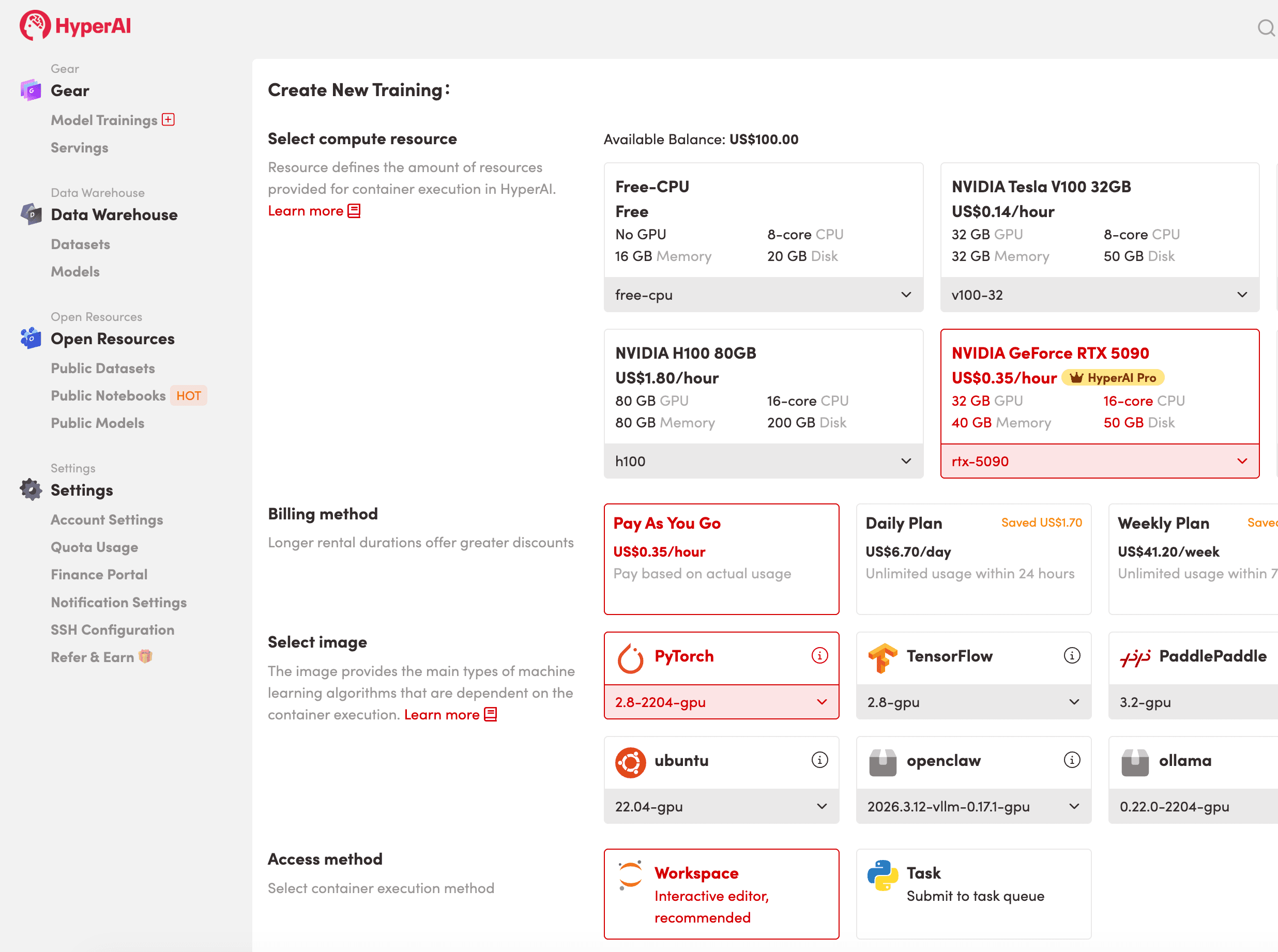 Product screenshot