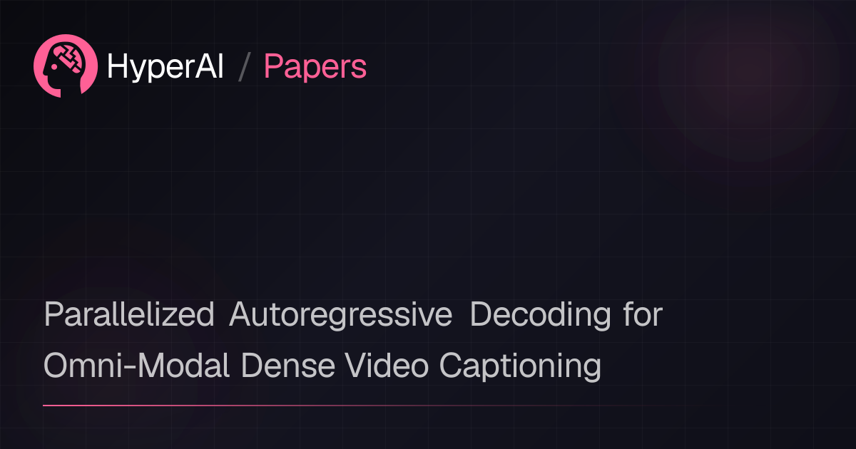 National University of Singapore's PadCaptioner framework delivers 3x faster video captioning